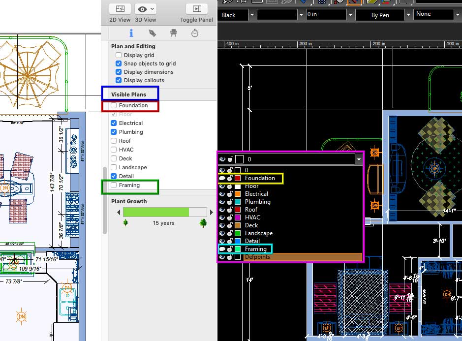 how to pan in autocad for mac